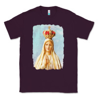 Plum our lady of fatima Classic Tee - tuanDangUi