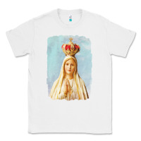 White our lady of fatima Classic Tee - tuanDangUi