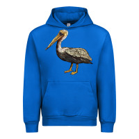 Cobalt louisiana state bird pelican Urban Hoodie - BarkalooDesign