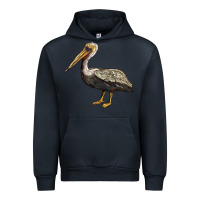 Navy louisiana state bird pelican Urban Hoodie - BarkalooDesign