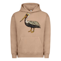 Pigment Burro louisiana state bird pelican Urban Hoodie - BarkalooDesign