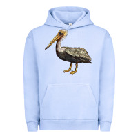 Pigment Grape Ice louisiana state bird pelican Urban Hoodie - BarkalooDesign