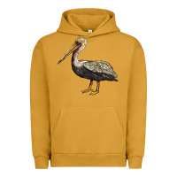 Pigment Peanut Butter louisiana state bird pelican Urban Hoodie - BarkalooDesign