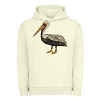 Pigment Pistachio louisiana state bird pelican Urban Hoodie - BarkalooDesign