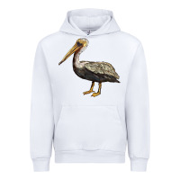 White louisiana state bird pelican Urban Hoodie - BarkalooDesign
