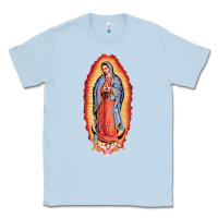 Dusty Blue our lady of guadalupe virgin mary Classic Tee - tuanDangUi