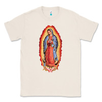 Natural our lady of guadalupe virgin mary Classic Tee - tuanDangUi