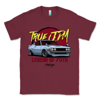 Burgundy true jdm. celica 70 77 (blue gray) Classic Tee - tuanDangUi