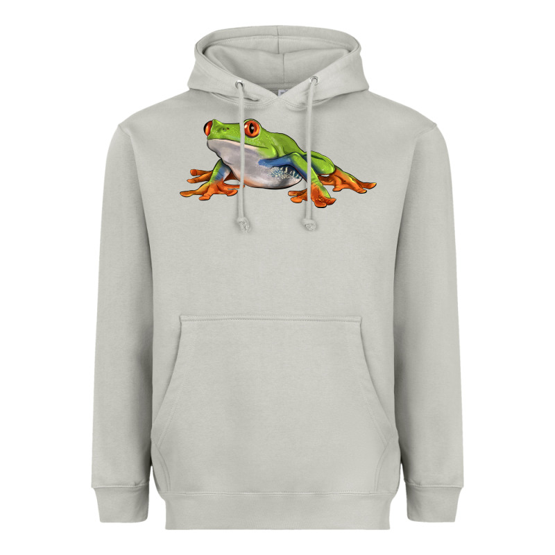 Red Eyed Tree Frog Heavyweight Hoodie by LillyAllenDesigns | Teevron