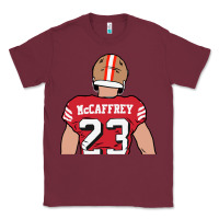 Burgundy christian mccaffrey back to Classic Tee - tuanDangUi