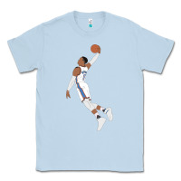 Dusty Blue russell westbrook dunk Classic Tee - tuanDangUi