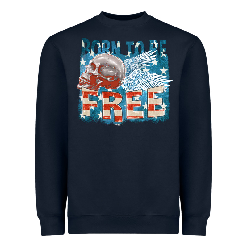 Born To Be Free Heavyweight Sweatshirt by FaDigitalArtStudio | Teevron