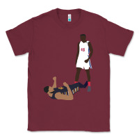 Burgundy sekou doumbouya over tristan thompson Classic Tee - tuanDangUi