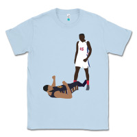 Dusty Blue sekou doumbouya over tristan thompson Classic Tee - tuanDangUi