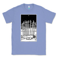 Colony Blue ten of swords   x of swords   tarot card   major arcana   fortune tell Classic Tee - tuanDangUi