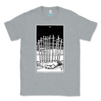 Heather Grey ten of swords   x of swords   tarot card   major arcana   fortune tell Classic Tee - tuanDangUi