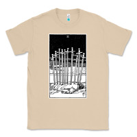 Mushroom ten of swords   x of swords   tarot card   major arcana   fortune tell Classic Tee - tuanDangUi