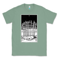 Sage ten of swords   x of swords   tarot card   major arcana   fortune tell Classic Tee - tuanDangUi