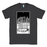 Smoke ten of swords   x of swords   tarot card   major arcana   fortune tell Classic Tee - tuanDangUi
