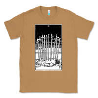 Toasted Coconut ten of swords   x of swords   tarot card   major arcana   fortune tell Classic Tee - tuanDangUi