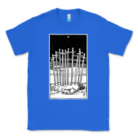 True Royal ten of swords   x of swords   tarot card   major arcana   fortune tell Classic Tee - tuanDangUi