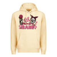 Pina Colada Valentine Babe Valentine's Day Skull Premium Hoodie - FaDigitalArtStudio