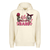 Sandshell Valentine Babe Valentine's Day Skull Premium Hoodie - FaDigitalArtStudio