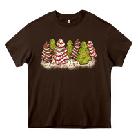 Chocolate Brown little debbie tree cakes Heavy Core Tee - JahusDesignShop