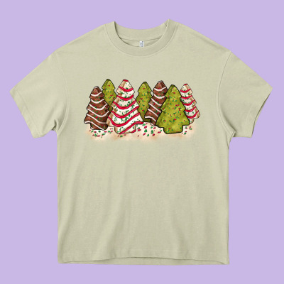 Little Debbie Tree Cakes Heavy Core Tee Designed By Jahusdesignshop