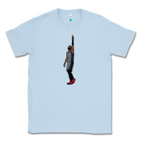 Dusty Blue kyrie irving pointing up Classic Tee - tuanDangUi