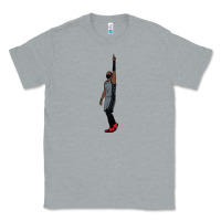Heather Grey kyrie irving pointing up Classic Tee - tuanDangUi