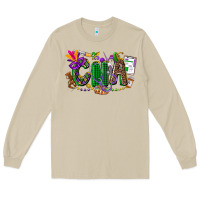 Mushroom cna mardi gras Long Sleeve Tee - CowGirlArtShop