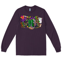 Plum cna mardi gras Long Sleeve Tee - CowGirlArtShop