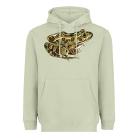 Matcha northern leopard frog Heavyweight Hoodie - LillyAllenDesigns