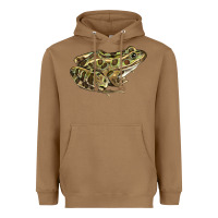 Toasted Coconut northern leopard frog Heavyweight Hoodie - LillyAllenDesigns