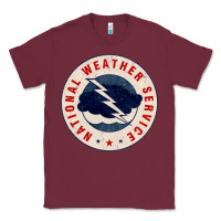 Burgundy national weather service nws Classic Tee - tuanDangUi