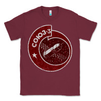 Burgundy soyuz 3 space program Classic Tee - tuanDangUi