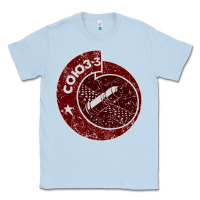 Dusty Blue soyuz 3 space program Classic Tee - tuanDangUi