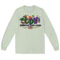 Matcha cdl mardi gras Long Sleeve Tee - CowGirlArtShop