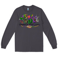 Smoke cdl mardi gras Long Sleeve Tee - CowGirlArtShop