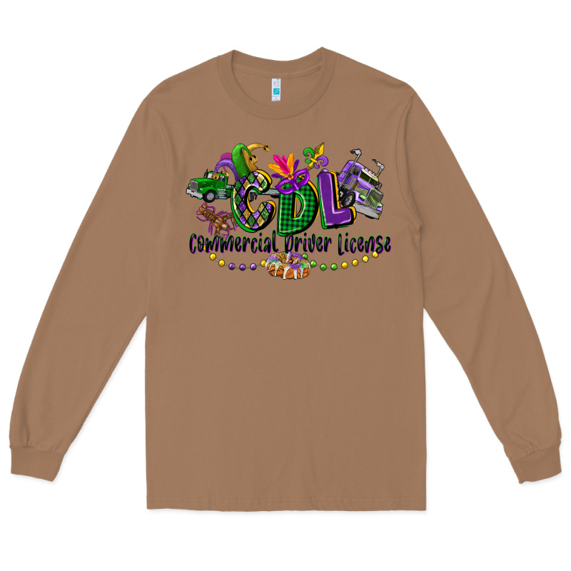 Cdl Mardi Gras Long Sleeve Tee by CowGirlArtShop | Teevron