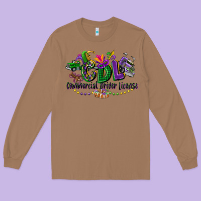 Cdl Mardi Gras Long Sleeve Tee Designed By Cowgirlartshop