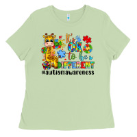 Matcha it s ok to be different giraffe Ladies Tee - LillyAllenDesigns