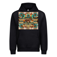 Black bear native animal  pelt  tumbler Urban Hoodie - BarkalooDesign