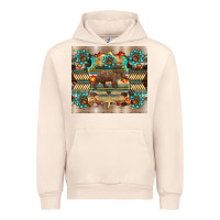 Sandshell bear native animal  pelt  tumbler Urban Hoodie - BarkalooDesign