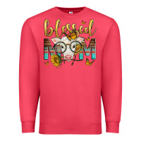Cardinal Western Blessed Mom Baby Calf Premium Sweatshirt - LillyAllenDesigns