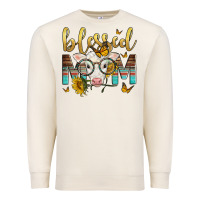 Sandshell Western Blessed Mom Baby Calf Premium Sweatshirt - LillyAllenDesigns