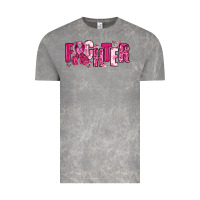 Cloud Rock Fighter Breast Cancer Vintage Tee - NancyCooperArtShop