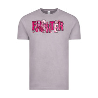 Vintage Zinc Fighter Breast Cancer Vintage Tee - NancyCooperArtShop