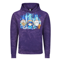 Cloud Purple snowman gnome Vintage Hoodie - texasbilliewilder